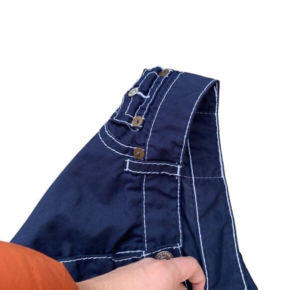 Vintage True Religion Jean Shorts SURF Blue Size 42 - Picture 8 of 8